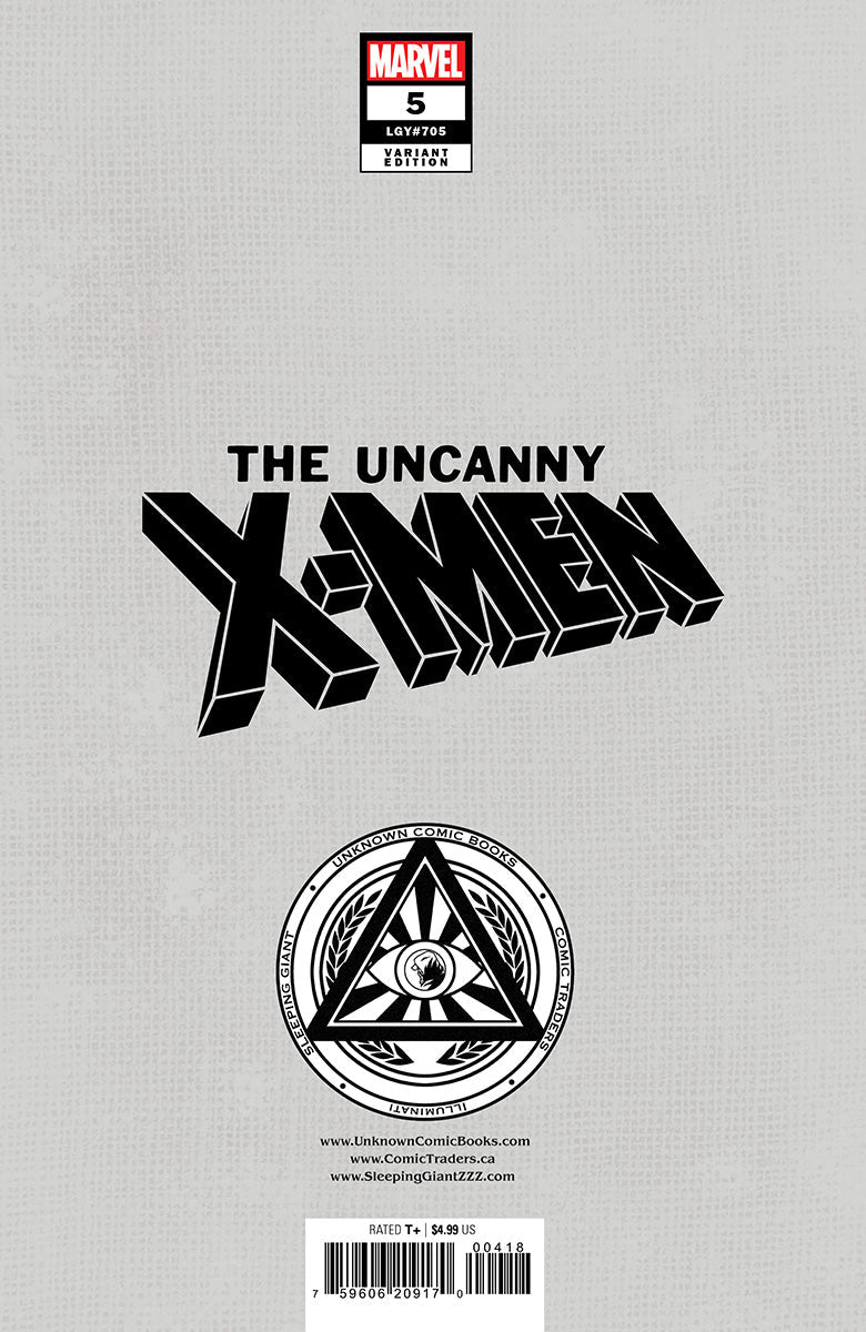 [Signed by Tyler Kirkham] UNCANNY X-MEN #5 Kirkham Unknown Tyler Kirkham Exclusive Virgin Var
