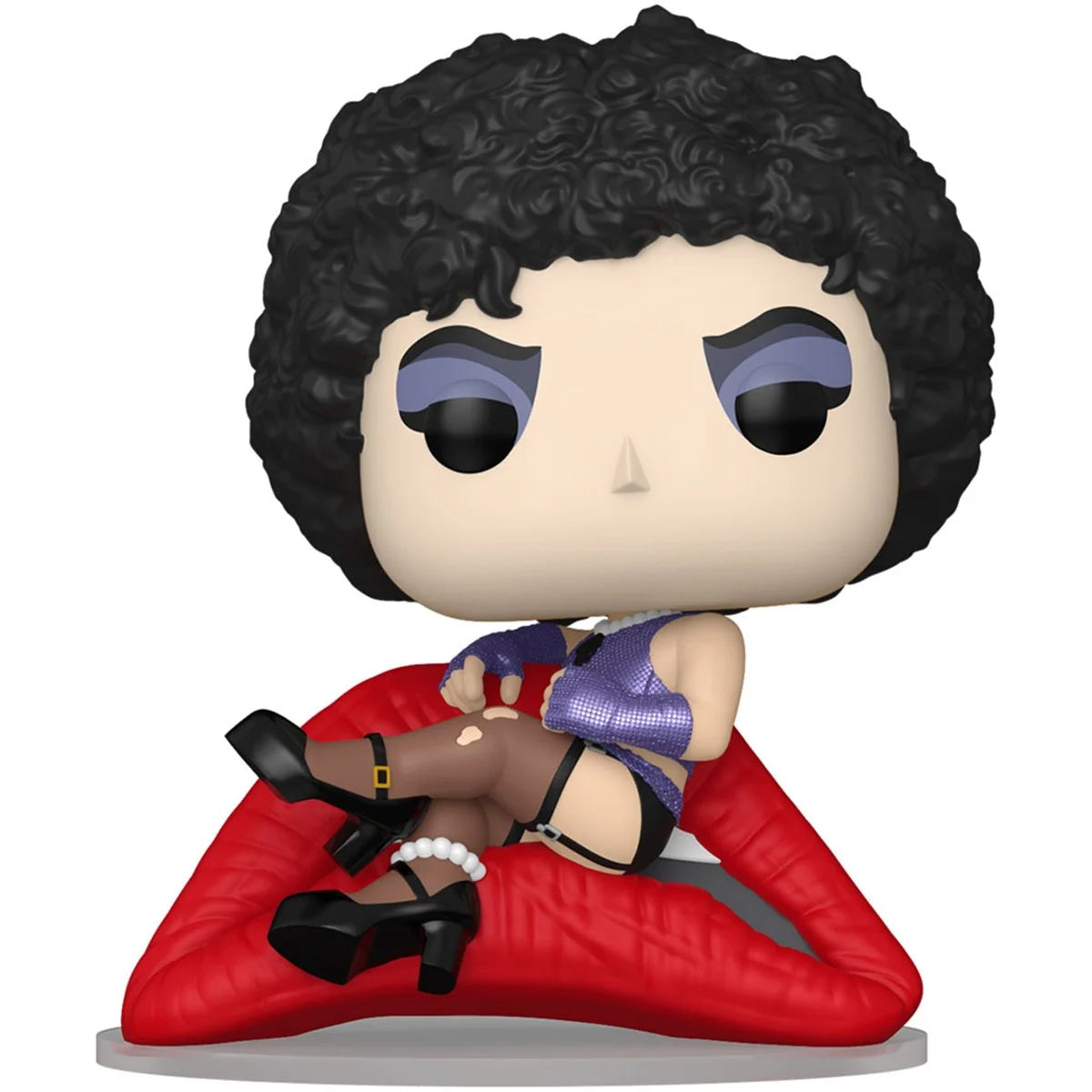 Funko Pop! vinyl figure of a character with black hair and red outfit on a white background