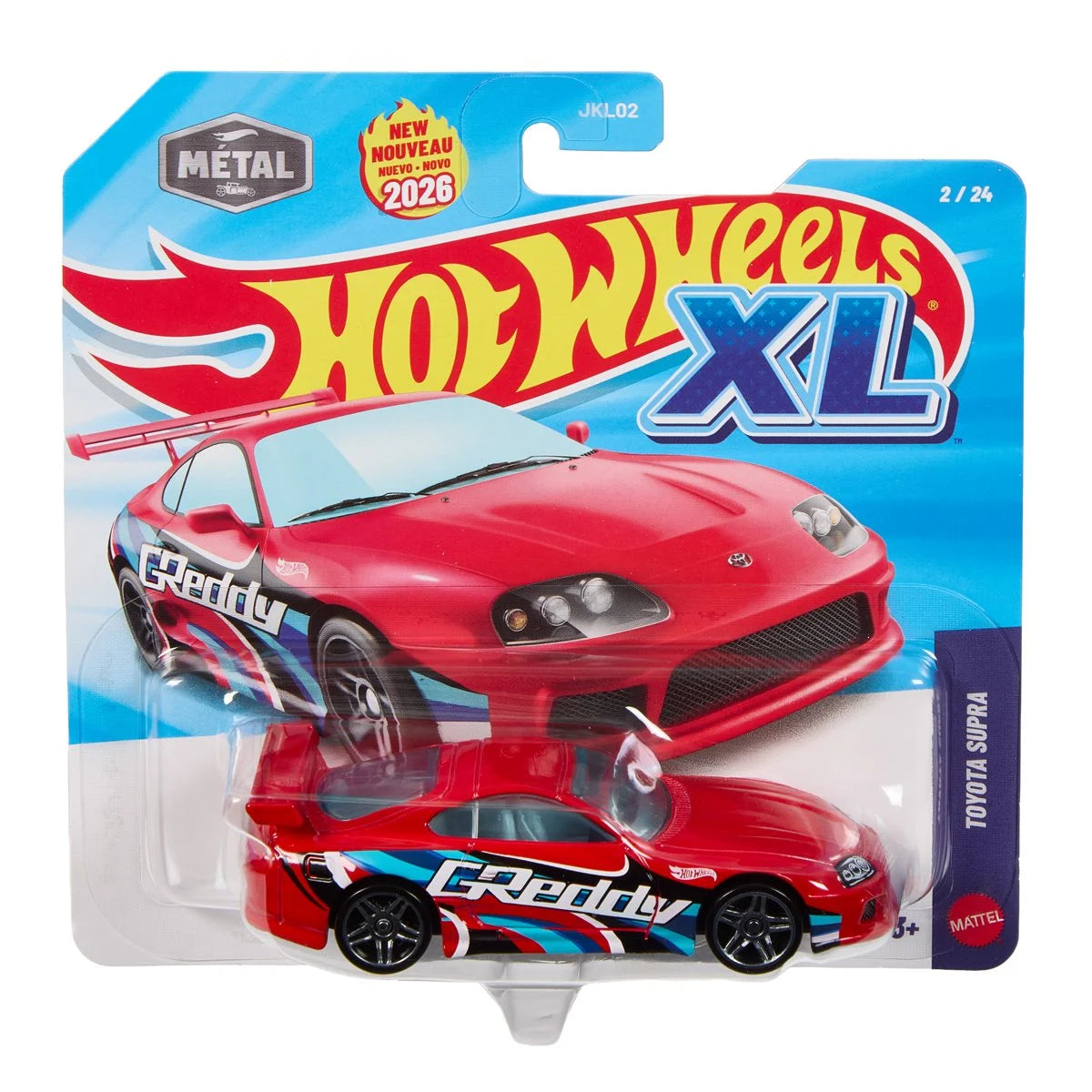 Hot Wheels XL Vehicles 1:43 Scale 2026