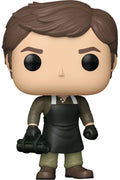 Funko Pop! vinyl figure of a character holding a weapon on a white background
