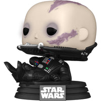 Thumbnail for Star Wars: Return of the Jedi 40th Anniversary Darth Vader (unmasked) Pop! #610 Vinyl Figure
