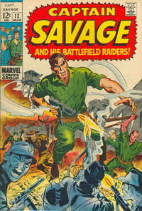 Thumbnail for Captain Savage And His Leatherneck Raiders (1968) #12