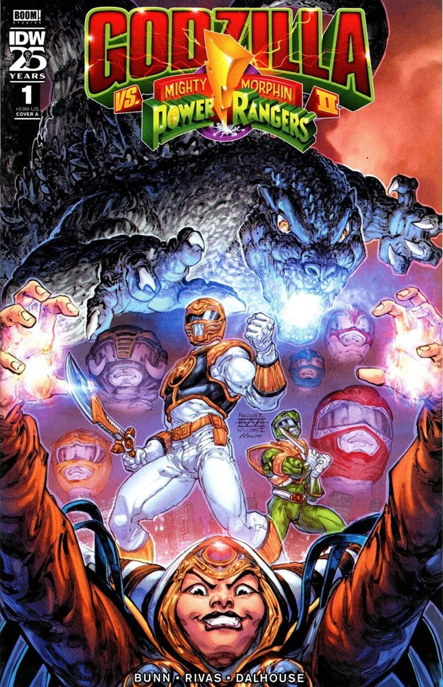 Godzilla Vs. The Mighty Morphin Power Rangers (2024) #1