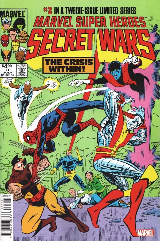 Marvel Super Heroes Secret Wars (1984) #3 Facsimile Edition