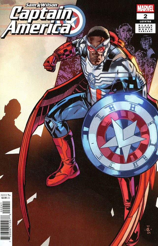 Sam Wilson, Captain America (2025) #2D – Black Dragon Comics