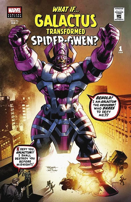 What If...? Galactus: Galactus Transformed Spider-Gwen (2025) #1B