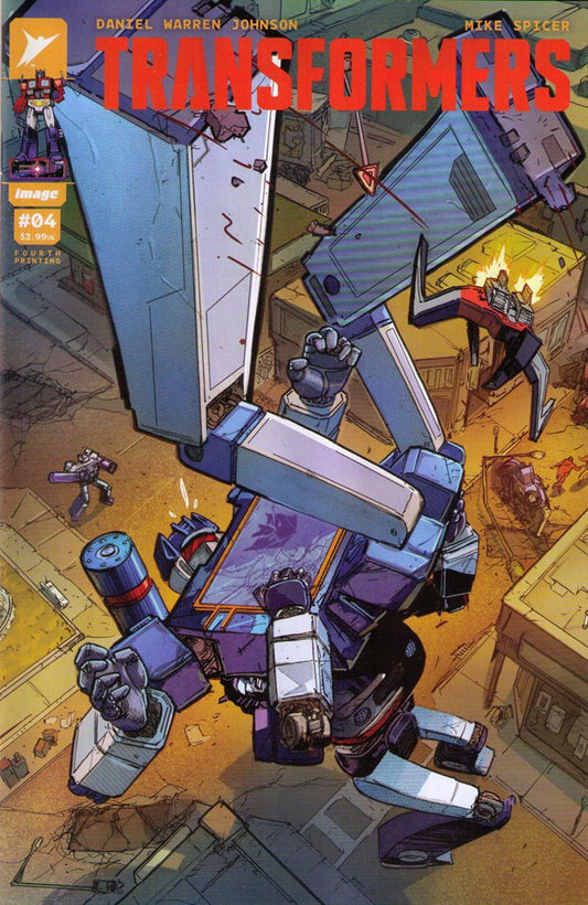 Transformers (2023) #4 Fourth Printing