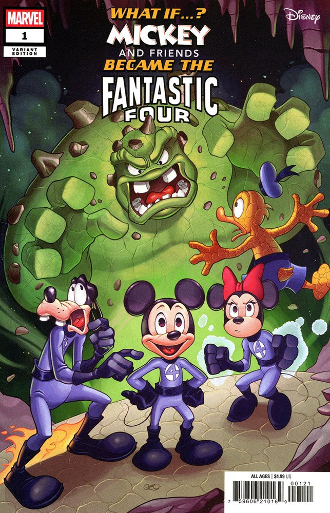 Marvel & Disney: What If...? Mickey & Friends Became The Fantastic Four (2025) #1B