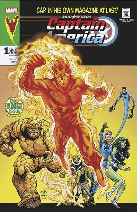 Sam Wilson, Captain America (2025) #1E