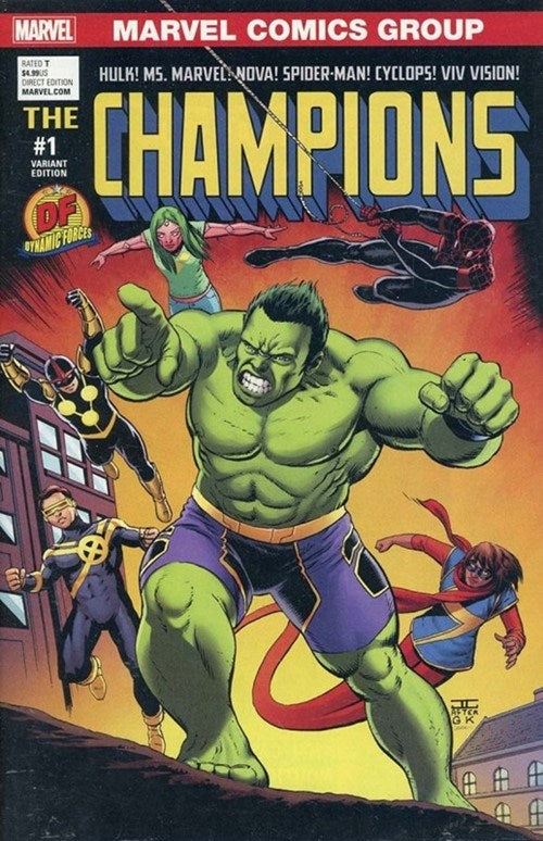 Champions (2016) #1 -DF CGC Graded