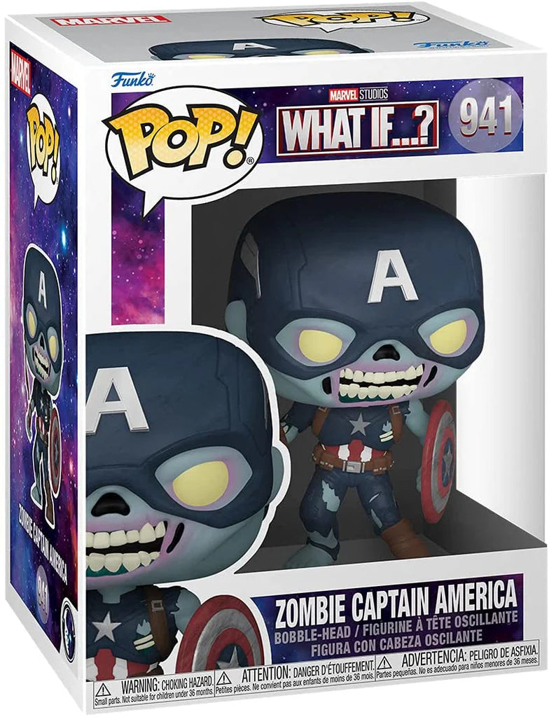 Pop What If S2 Zombie Cap Vinyl Figure