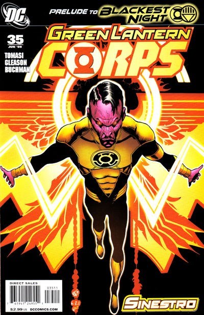 Green Lanter Corps (2006) #35 Corrected Copy