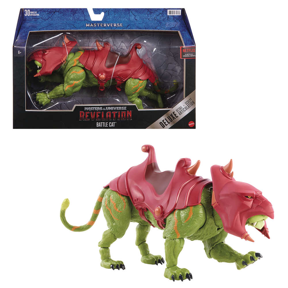 Masters of the Universe Masterverse Revelation BattleCat Deluxe Action Figure - Action Figures, Masters Of The Universe: Revelation, Old, Sales, WS827