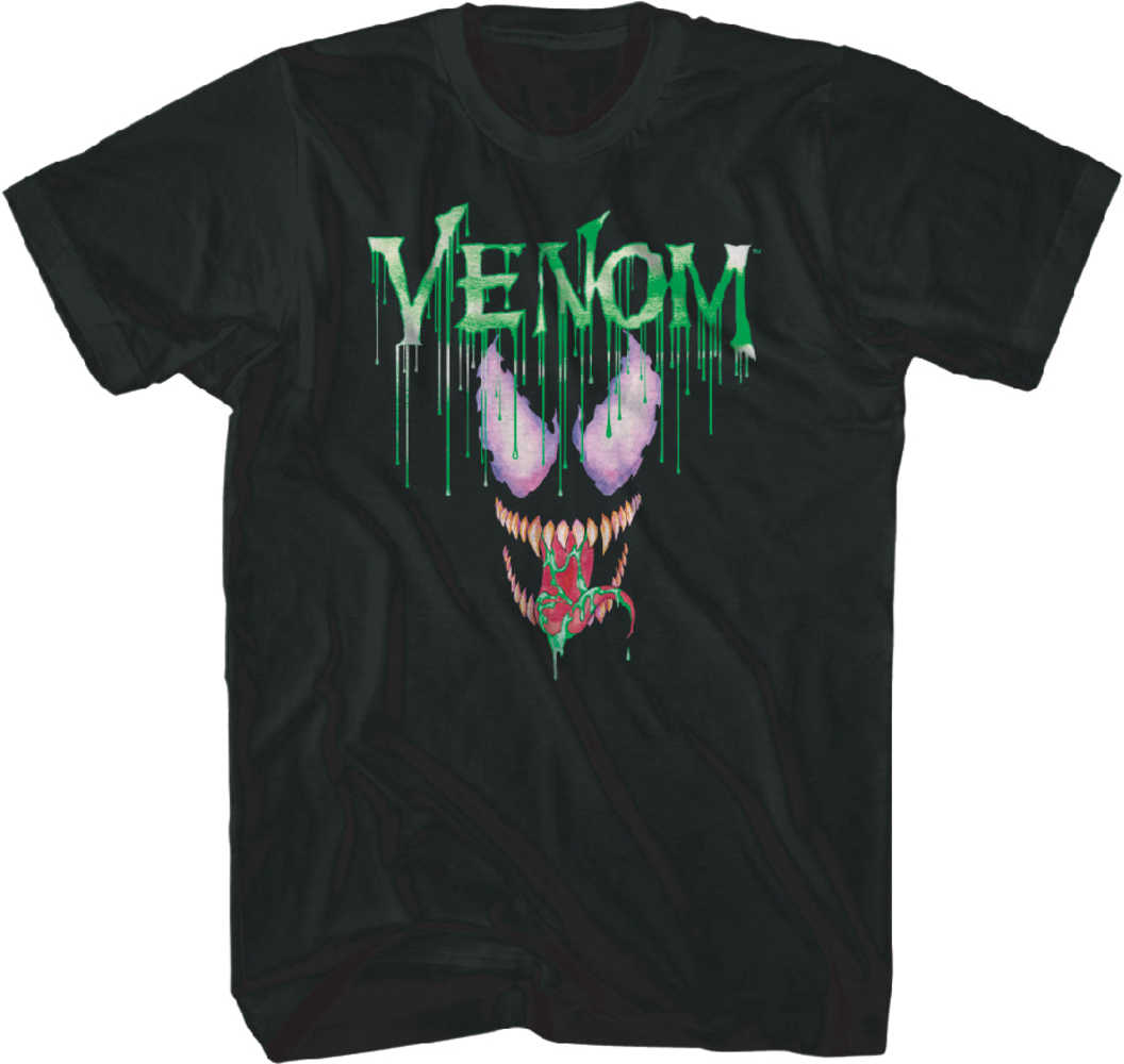 Marvel Venom Drippin Black T-Shirt XXL