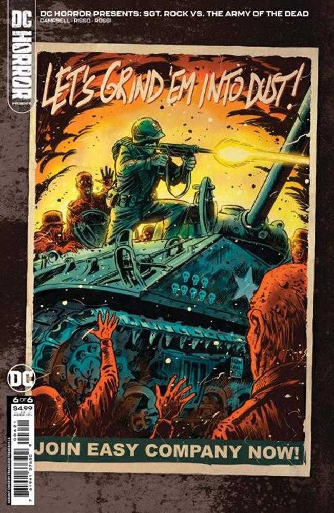 DC Horror Presents: Sgt. Rock s. The Army Of The Dead (2022) #6B