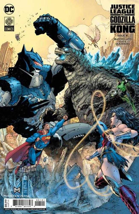 Justice League Vs. Godzilla Vs. Kong (2023) #1B
