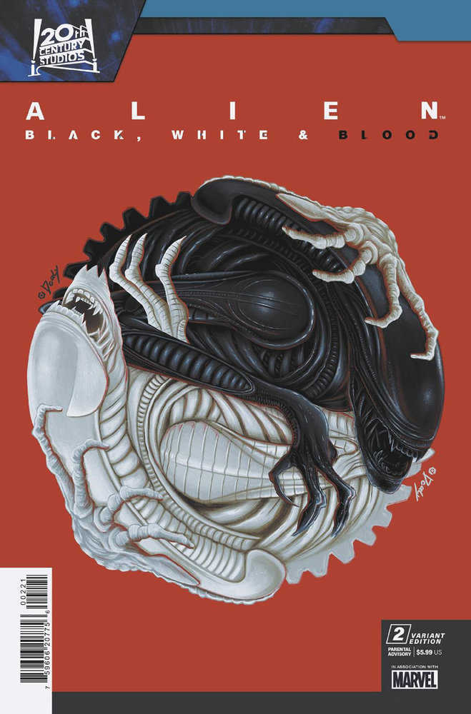 Alien: Black, White & Blood (2024) #2B