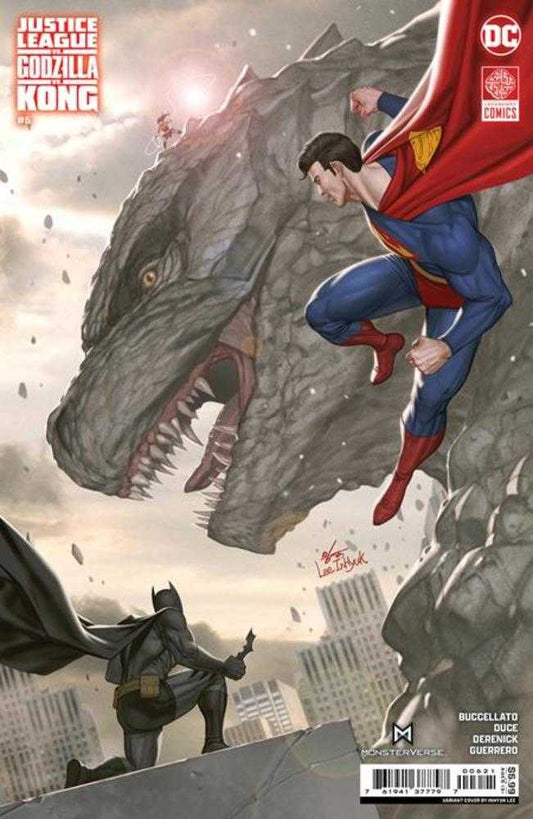 Justice League Vs. Godzilla Vs. Kong (2023) #6B