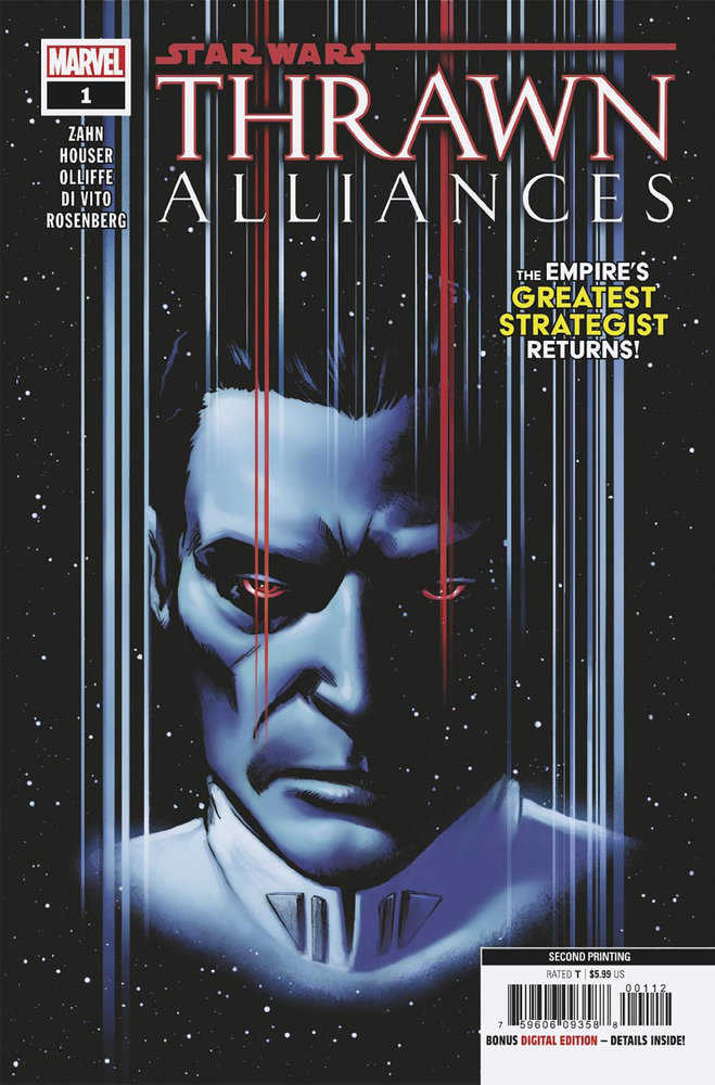 Star Wars: Thrawn Alliances (2024) #1 Second Printing