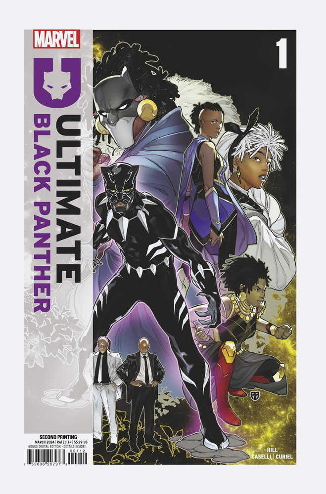 Ultimate Black Panther (2024) #1 Second Printing