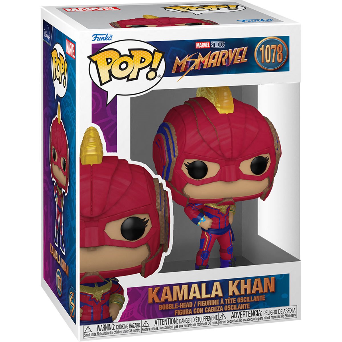 Ms. Marvel Kamala Khan Pop! Vinyl Figure