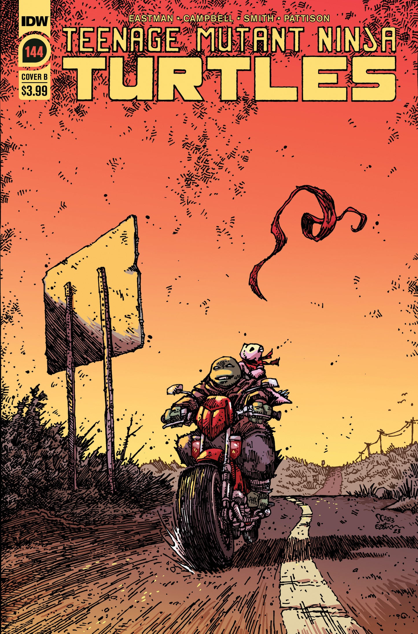 Teenage Mutant Ninja Turtles (2011) #144B