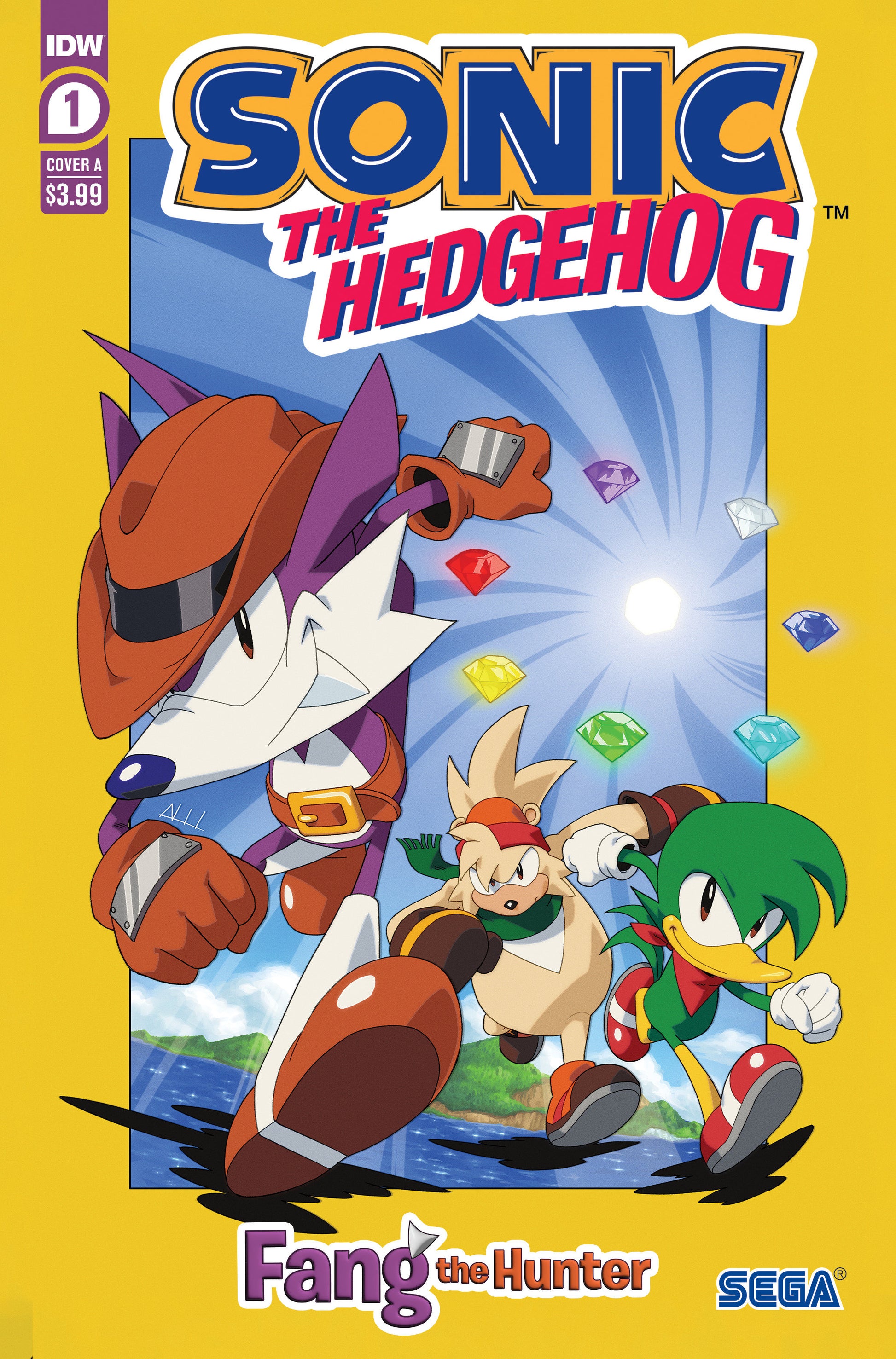 Sonic The Hedgehog: Fang The Hunter (2024) #1