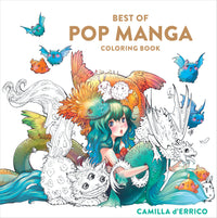 Thumbnail for Best Of Pop Manga Coloring Book