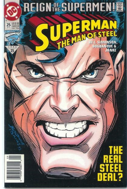 Superman: The Man of Steel #25