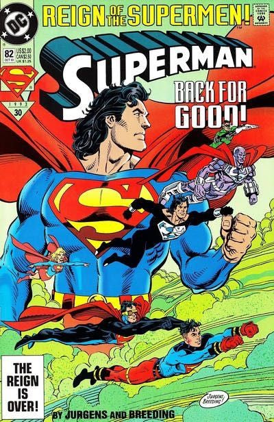 Superman Vol. 2 #82 2nd Print