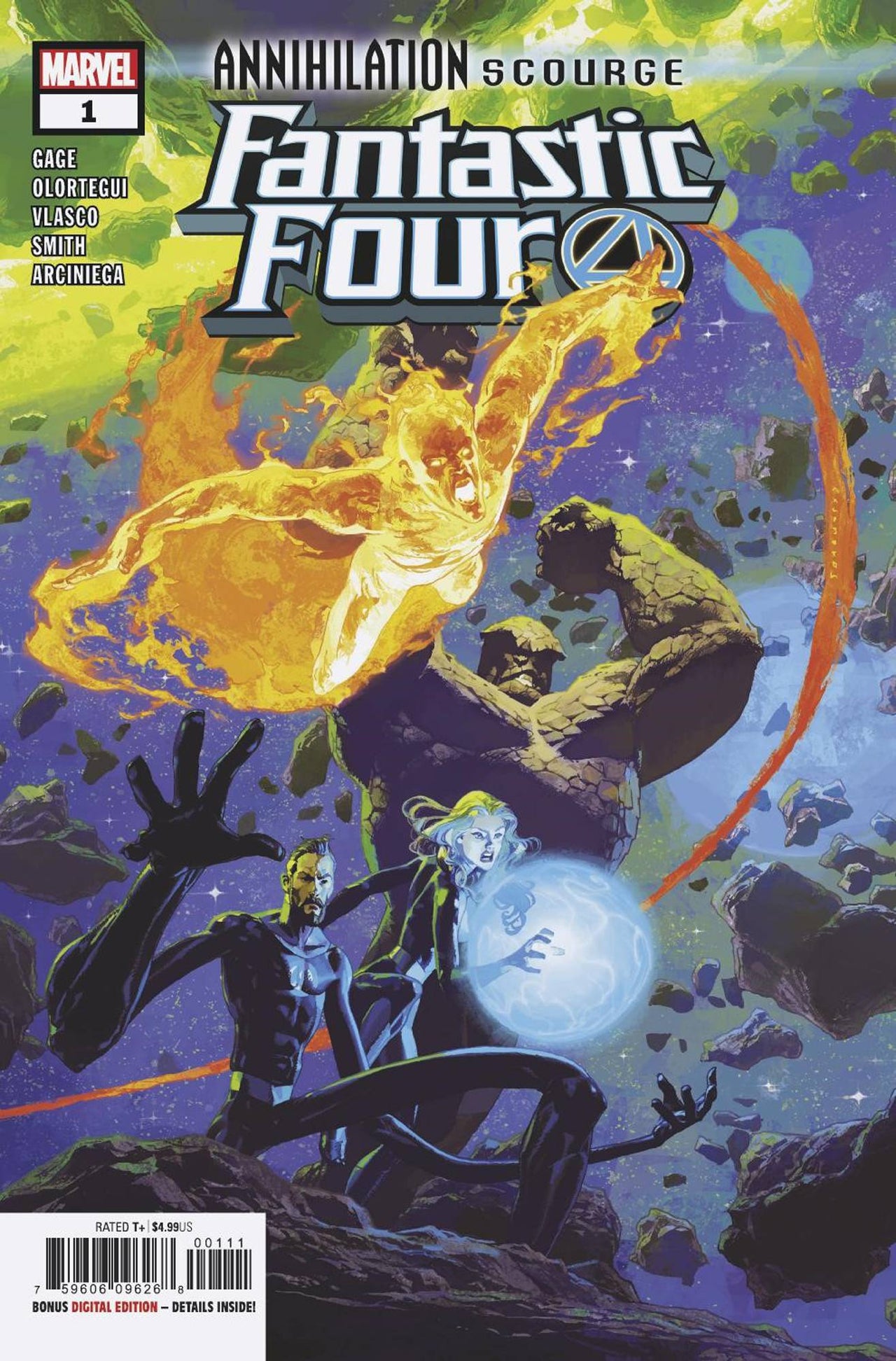 Annihilation: Scourge - Fantastic Four  Vol. 1 #1