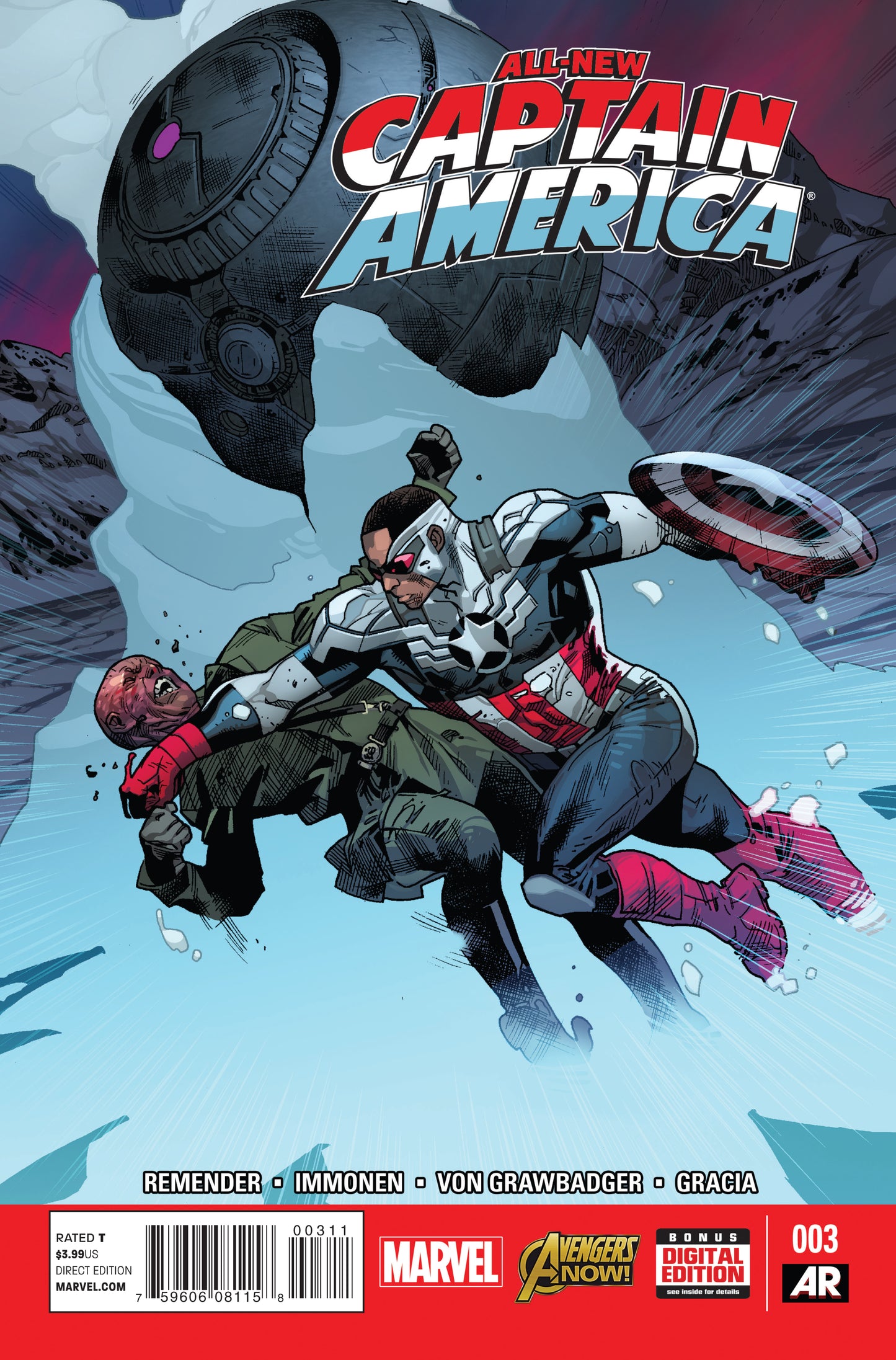 All-New Captain America #3 - VF
