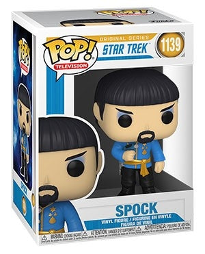 Star Trek: The Original Series Spock (Mirror, Mirror Outfit) #1139 Pop! Vinyl Figure