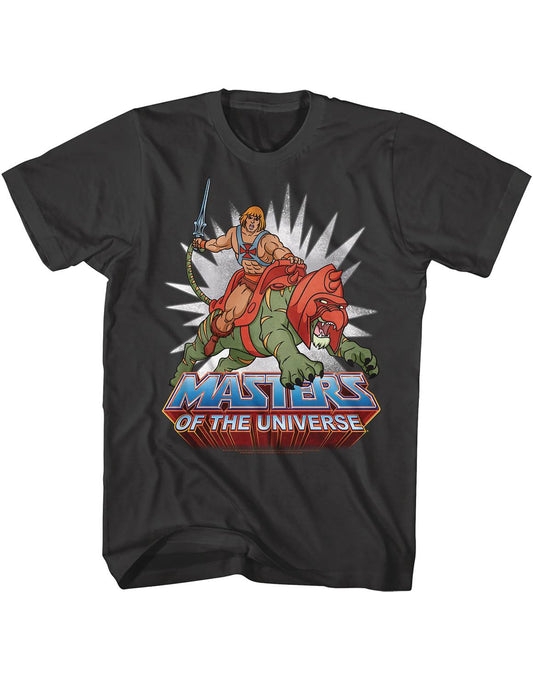 Masters Of The Universe He-man Black T/s Sm (c: 1-1-2)