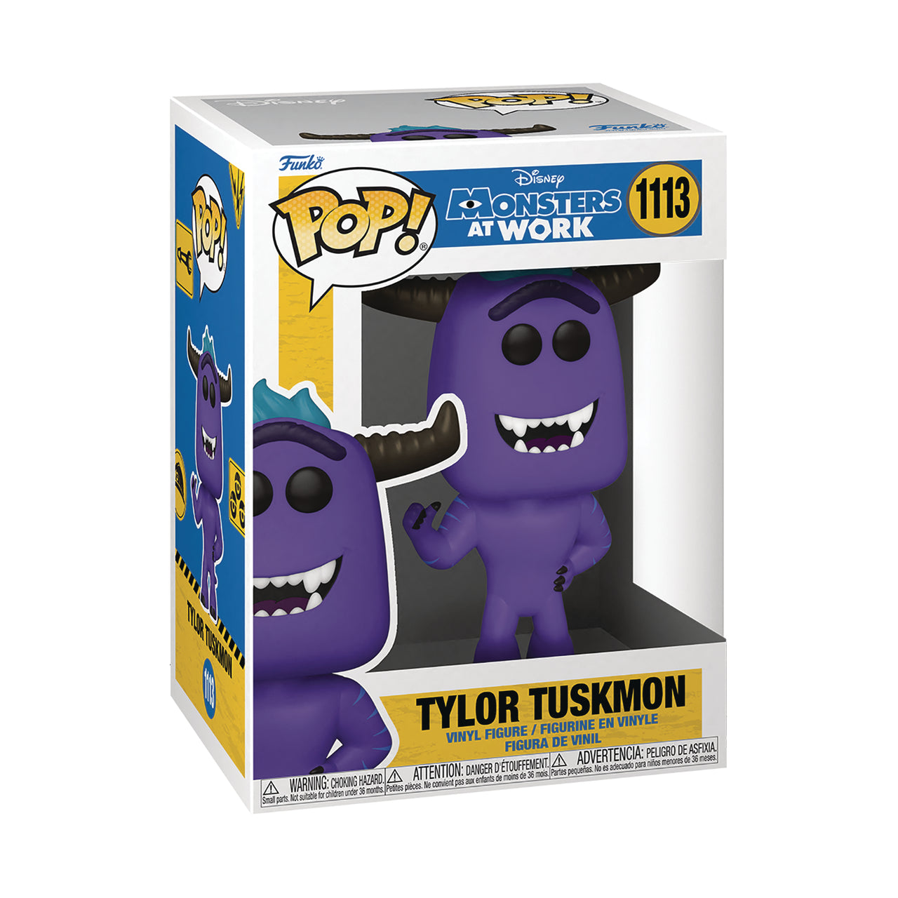 Pop! Disney: Monsters At Work - Tylor Tuskmon #1113 Vinyl Figure