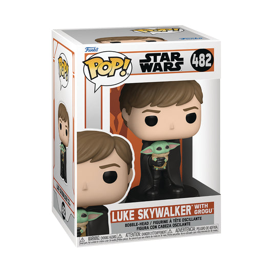 Star Wars: The Mandalorian Luke with Child #482 Pop! Vinyl Figure