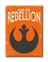 Thumbnail for Star Wars Logo Flat Magnet: Join The Rebellion