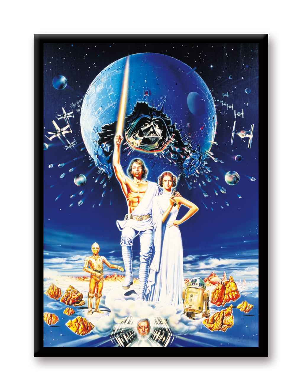 Star Wars Art Flat Magnet - E