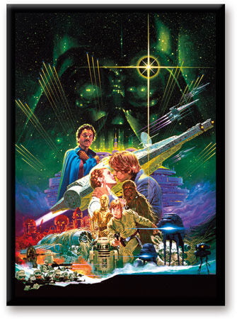 Star Wars Art Flat Magnet - F