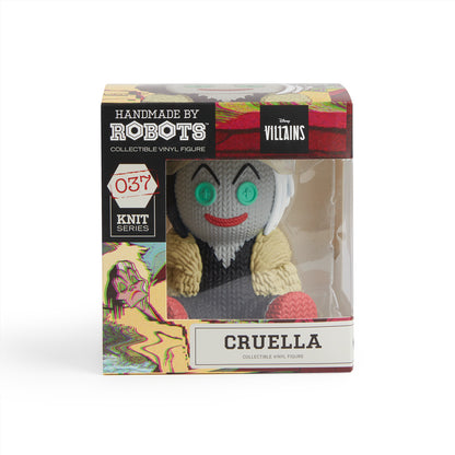 Disney Villains: Cruella Handmade By Robots 6in Vinyl Figure