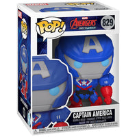 Thumbnail for Pop! Marvel: Avengers Mech Strike - Captain America Vinyl Figure