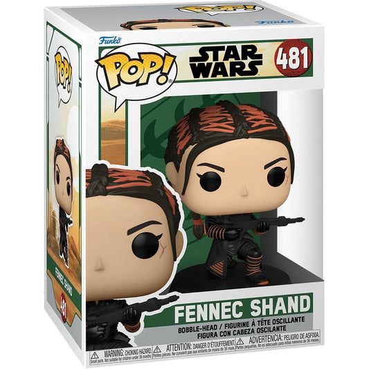 Pop! Star Wars: The Book Of Boba Fett - Fennec Shand #481 Vinyl Figure